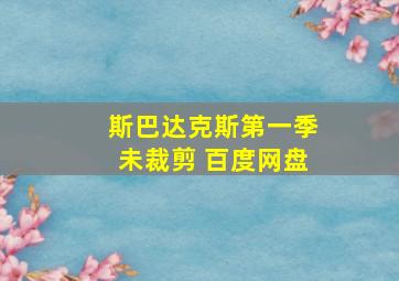 斯巴达克斯第一季未裁剪 百度网盘